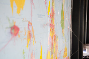 Eine Landarte ist zu sehen