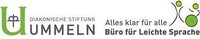 Es wird das Büro für Leichte Sprache der Diakonischen Stiftung Ummeln gezeigt.