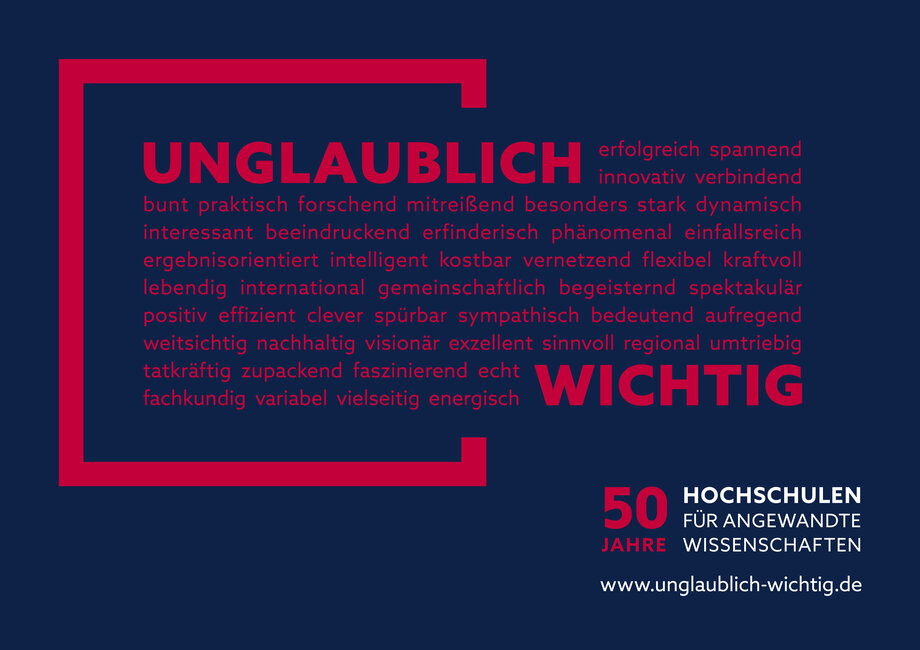 „Unglaublich wichtig“ – Kampagne zu 50 Jahre Hochschulen für Angewandte Wissenschaften