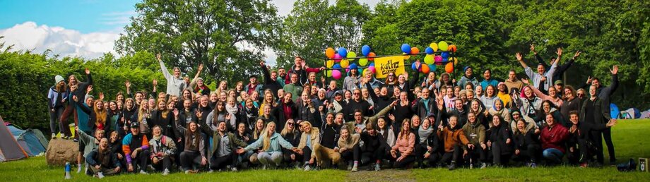 Gruppenfoto vom katho-Camp 2022