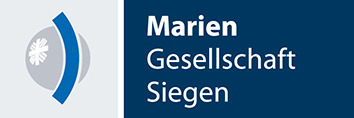 Es wird das Logo des des St- Marien-Krankenhauses Siegen gezeigt.